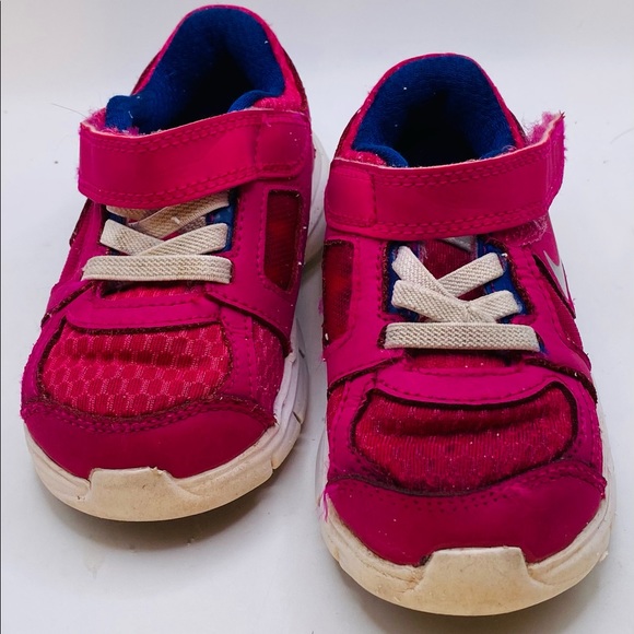 Nike Kids Free Run 3 ) Fusion Pink 512101-602 (6 c Fushion Pink) - Picture 1 of 5